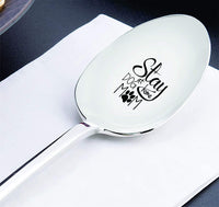 Animal lover gifts - Mothers day gifts - Engraved spoon - Unique gifts - Stay at dog home - 7 inches - BOSTON CREATIVE COMPANY