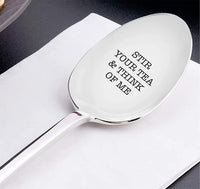 Long Distance Gift | Valentine Gift | Engraved Spoon - BOSTON CREATIVE COMPANY