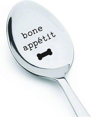 Dog Lovers Engraved Spoon Gift For Christmas - BOSTON CREATIVE COMPANY