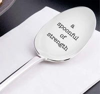 Spoon Theory gift - dad gifts - motivational gifts - Engraved gifts - BOSTON CREATIVE COMPANY