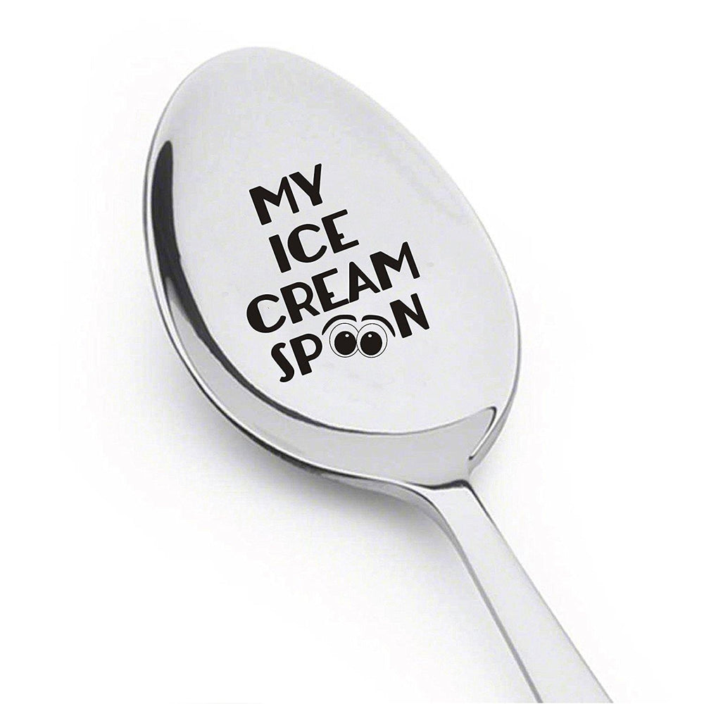 My Ice Cream Spoon Gift for Him Gift for Her Anniversary Gift - BOSTON CREATIVE COMPANY