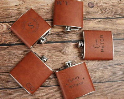 flask for groomsmen - Boston Creative Company