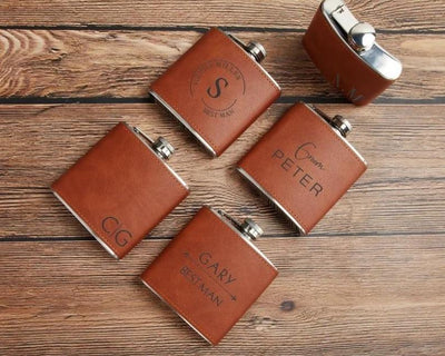 flask for groomsmen - Boston Creative Company