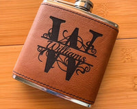 leather hipflask - Boston Creative Company