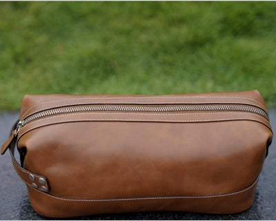 Leather Dopp Kit - Toiletry kit - Boston Creative Company