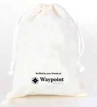 Custom Logo Double Side Print I Regret Nothing Cotton Bags - Size - 4X6 - Qty - 250