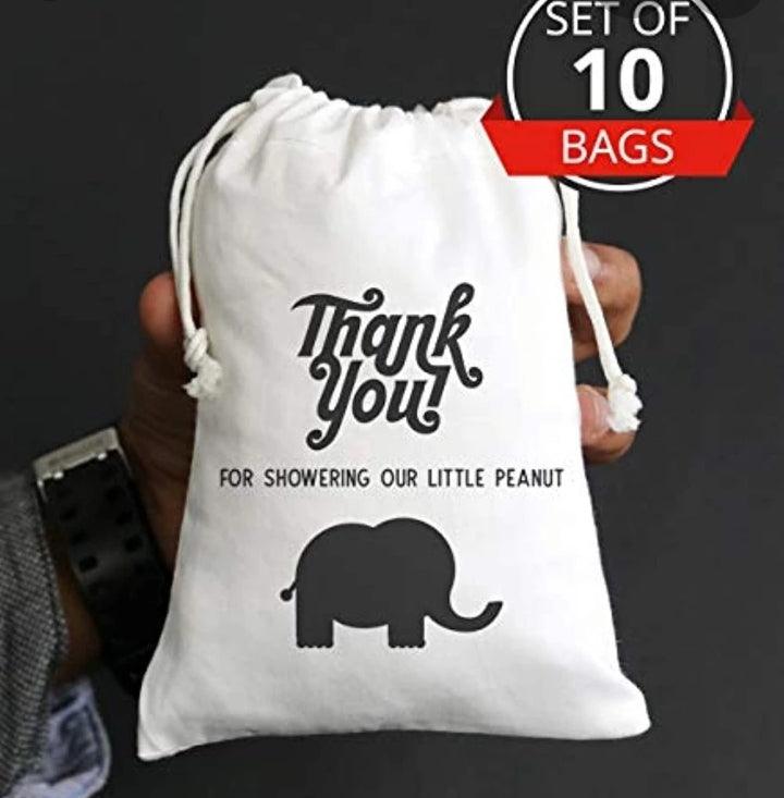 Thank you favor bags - Qty-45- size 4x6 - BOSTON CREATIVE COMPANY