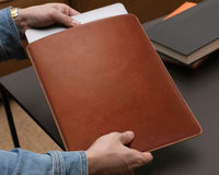Slim Leather Laptop Sleeve Case for Macbook - Boston Creative Company