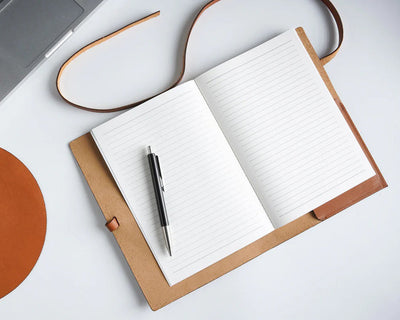 Leather Journal Refillable - Boston Creative Company