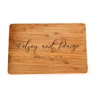 Custom Cutting Board - Engraved Cutting Board, Personalized Cutting Board - BOSTON CREATIVE COMPANY