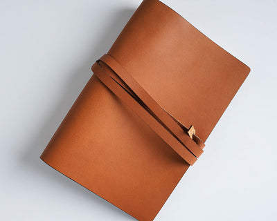 Leather Journal Refillable - Boston Creative Company