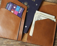 Leather Passport Holder - Boston Creative Company