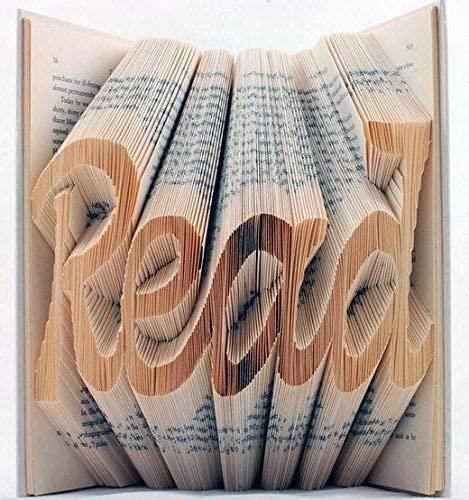 Custom Book Art - "READ" - BOSTON CREATIVE COMPANY