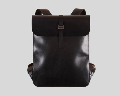 Leather Rolltop Backpack - Boston Creative Company