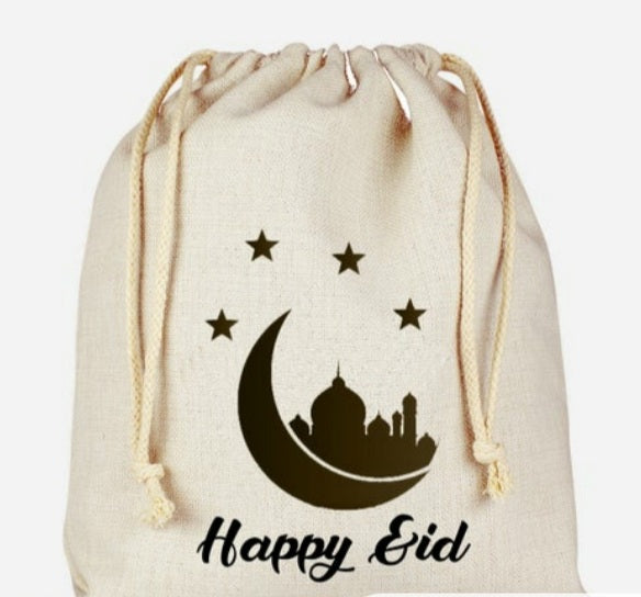 Etsy Order - Happy Eid bags - Qty - 13 - Size - 12 x 14