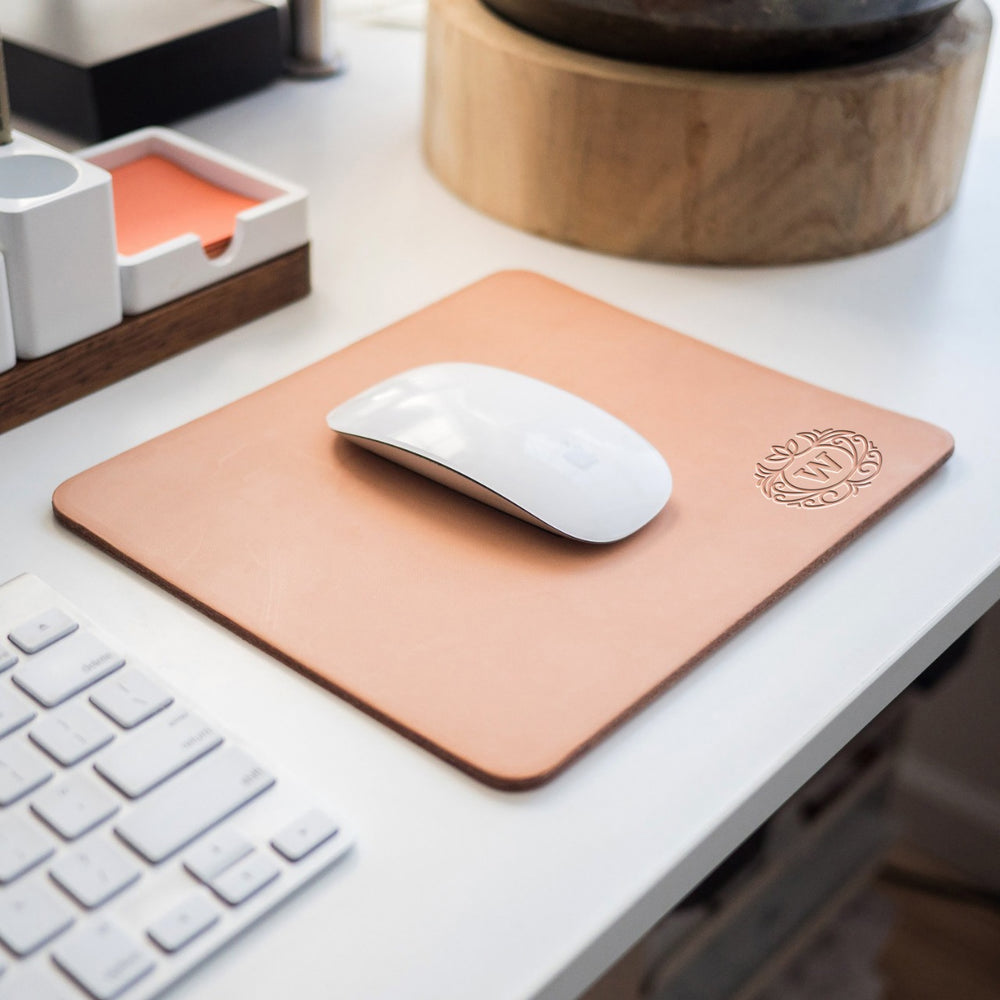 Leather Mouse Pad - BOSTON CREATIVE COMPANY