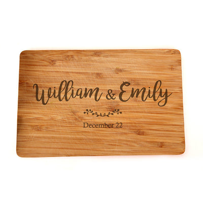 Custom Cutting Board - Engraved Cutting Board, Personalized Cutting Board - BOSTON CREATIVE COMPANY