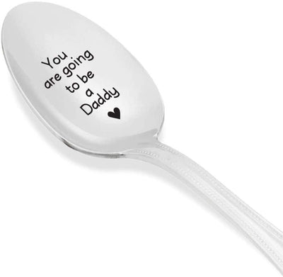 You're Going To Be Daddy Engraved Spoon Gift - BOSTON CREATIVE COMPANY