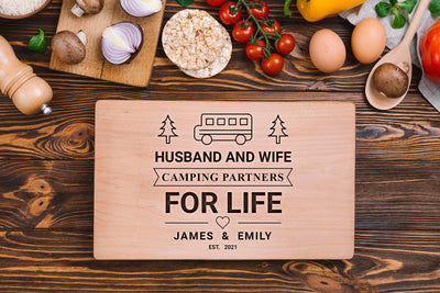 Cutting Board gift for couples 