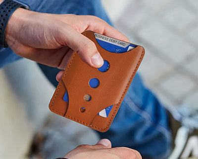 Leather Card Holder - Boston Creative Company