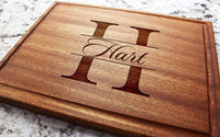 Wedding Gift for Men Women | Engraved Cutting Board Gift for Her | Custom Chopping Board - BOSTON CREATIVE COMPANY