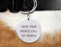 Christmas Dog Collar Gifts | Personalized With Dog Quotes Pet Tags for Collar - BOSTON CREATIVE COMPANY