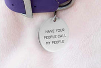 Christmas Dog Collar Gifts | Personalized With Dog Quotes Pet Tags for Collar - BOSTON CREATIVE COMPANY