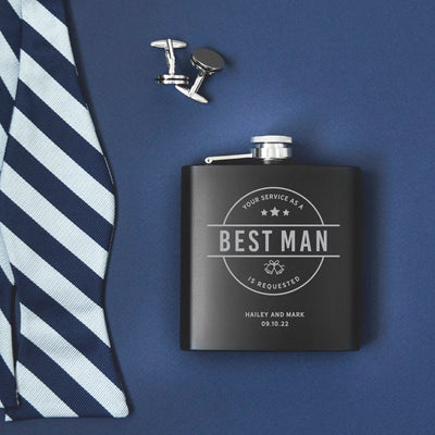 flask for groomsmen - Boston Creative Company