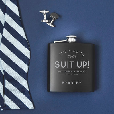 Custom Groomsmen Flask