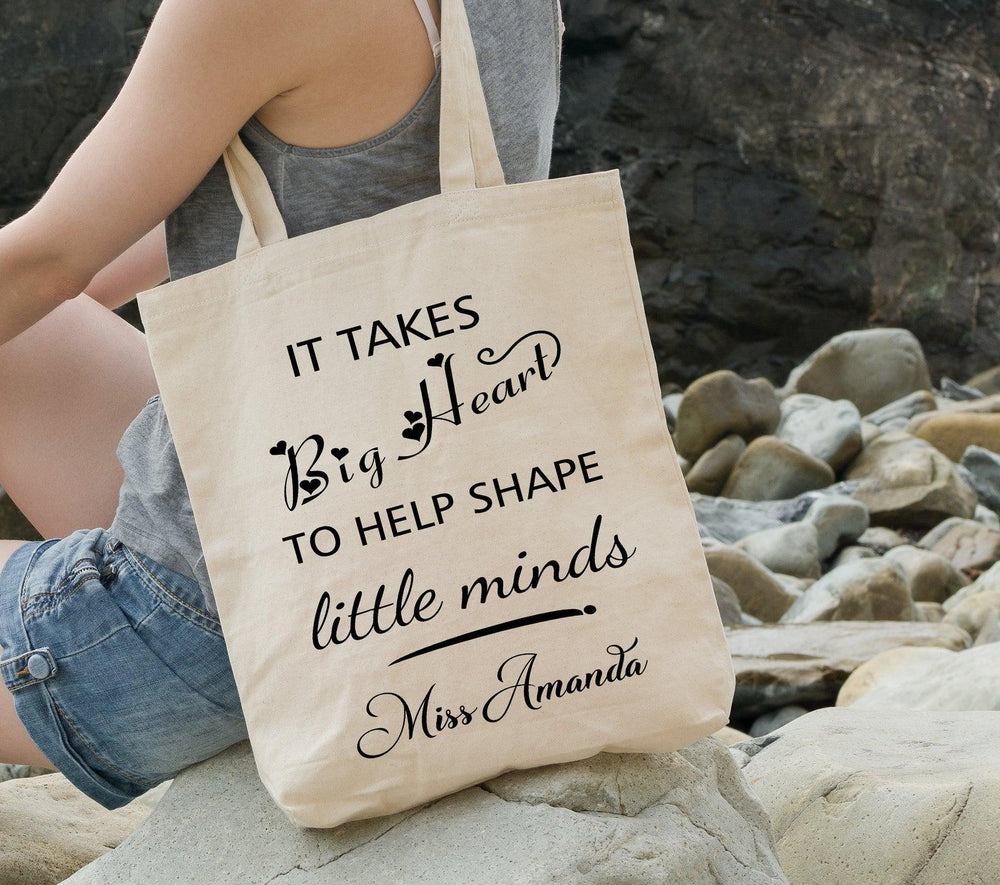 Personalized Canvas Tote Bags, Custom Printed Cotton Bag in Full Color