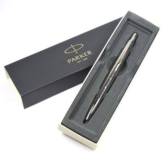 Parker Jotter Stainless Steel Ballpoint Personalised Pens - BOSTON CREATIVE COMPANY