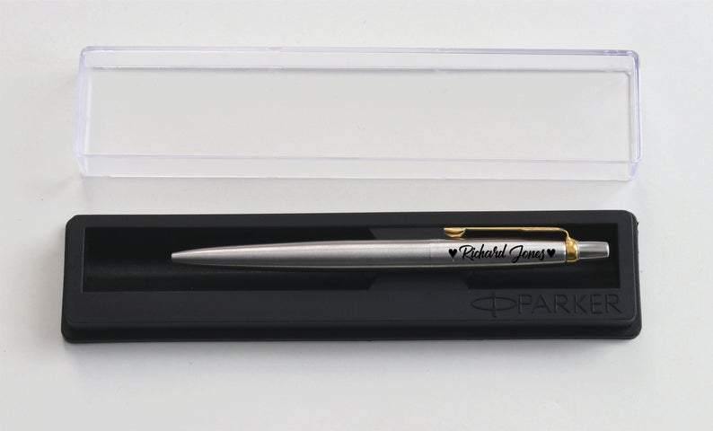 Custom names Parker pens- Qty -14 - Etsy order - BOSTON CREATIVE COMPANY