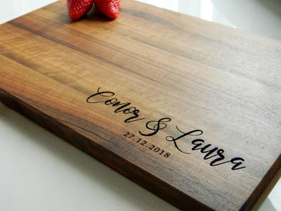 Personalized Cutting Board - Engraved Cutting Board, Custom Cutting Board - BOSTON CREATIVE COMPANY
