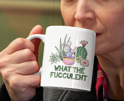 what the fucculent coffee mugs 