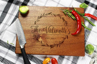 5th Anniversary Gift for Her | Customized Cutting Board Wedding Gift for Women - BOSTON CREATIVE COMPANY