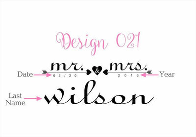Mr and Mrs Gift | Personalized Cutting Board for Wedding Gift for the Couple - BOSTON CREATIVE COMPANY
