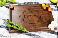 First Anniversary Personalised Chopping Board Gift
