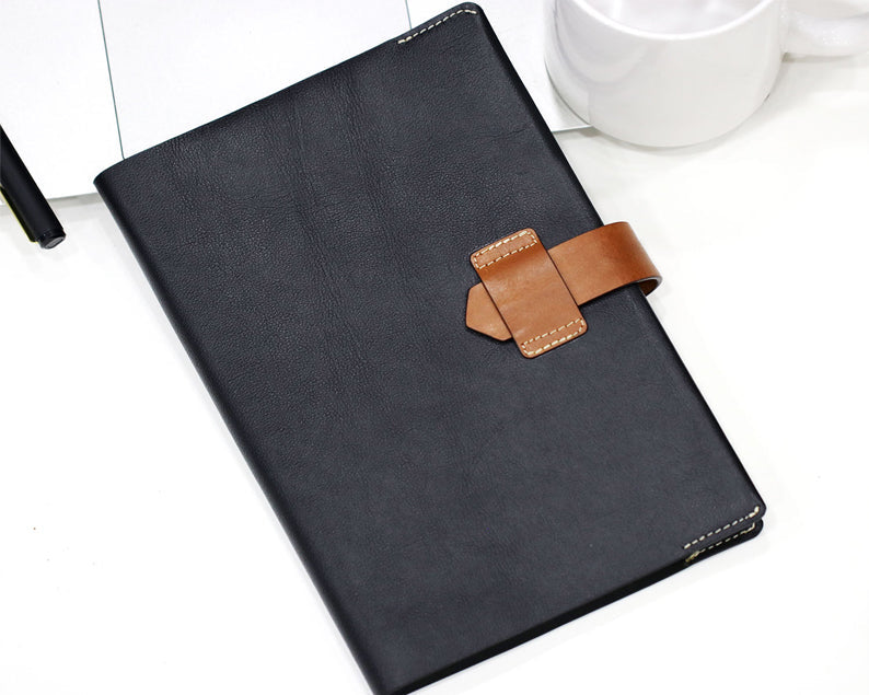 Leather Notebook Cover  - Boston Creative Company