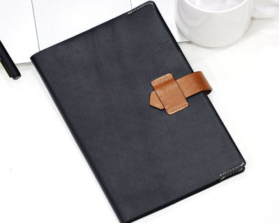 Leather Notebook Cover  - Boston Creative Company