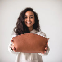 toiletry bag leather - Boston Creative Company