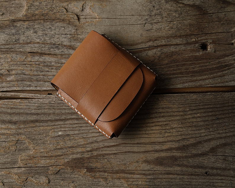 Front Pocket Minimalist Leather Wallet - Boston Creative Company