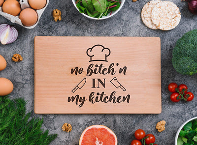 Engraved Wooden Cutting board 