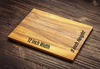 Cutting board gifts for christmas