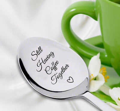 Still Having Coffee Together-Friendship Gift-Going Away Gifts-Boyfriend Gifts-Gifts For Him-Wedding - BOSTON CREATIVE COMPANY