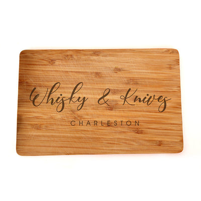 Personalized Cutting Board - Engraved Cutting Board - BOSTON CREATIVE COMPANY